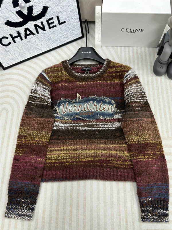 chanel new round neck knitted pullover