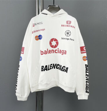 Balenciaga capsule collection top league logo sweatshirt