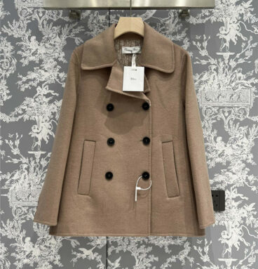 dior new double breasted short coat