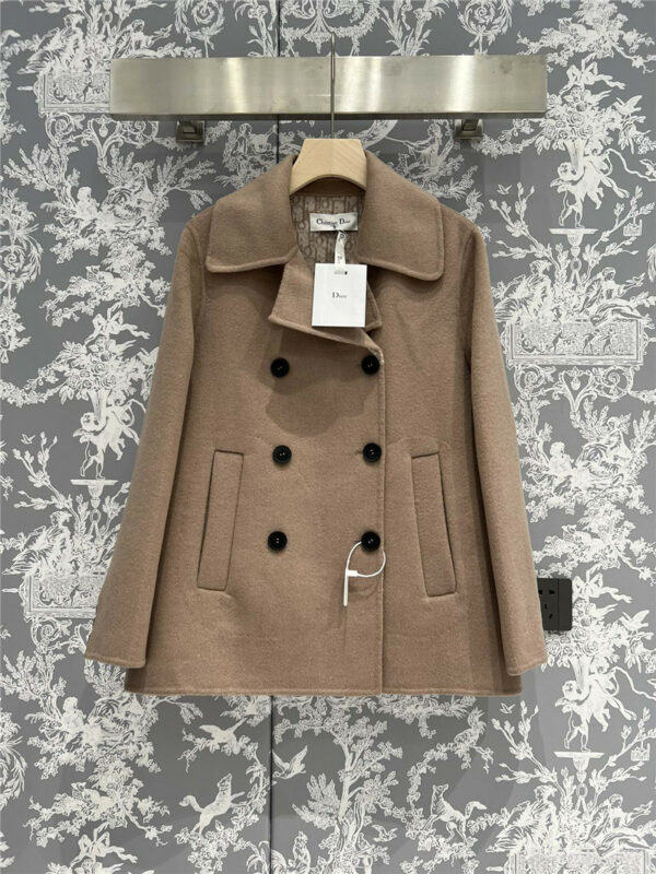 dior new double breasted short coat