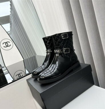 chanel autumn and winter heavy industry popular short boots