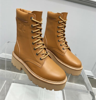 celine thick sole heightening boots