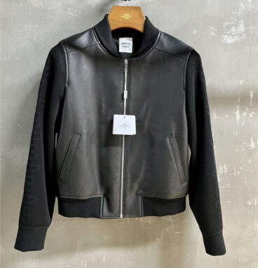 Hermès new leather jacket