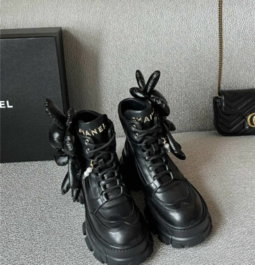 Chanel new trendy thick-soled short boots