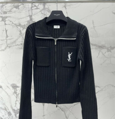 YSL new zipper sweater