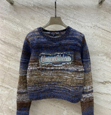 chanel new round neck knitted pullover knitted sweater