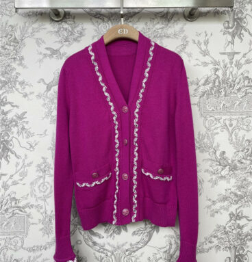 Chanel new early spring knitted cardigan