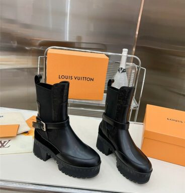 louis vuitton LV new runway style women's boots