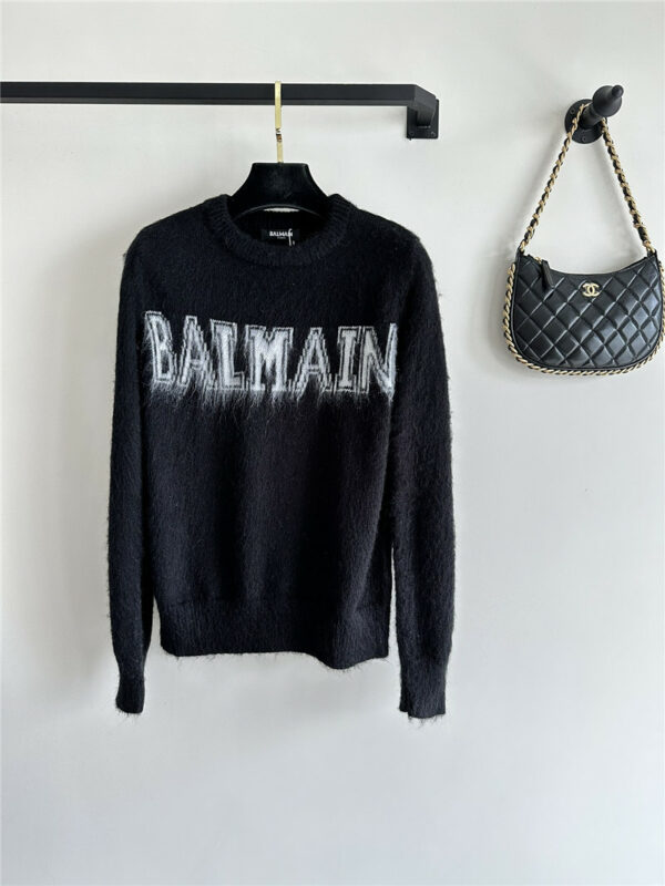Balmain new mohair sweater