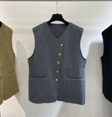 celine new autumn and winter wool vest jacket