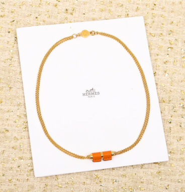 Hermès new charniere series necklace
