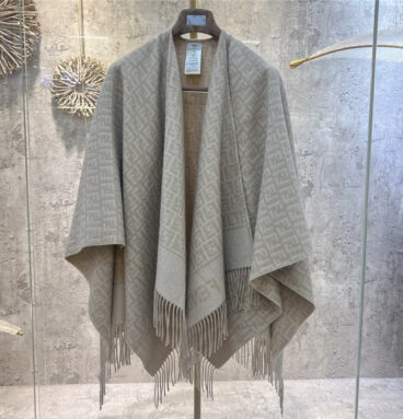 fendi autumn and winter cape shawl