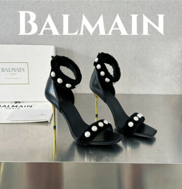 Balmain new high heel sandals