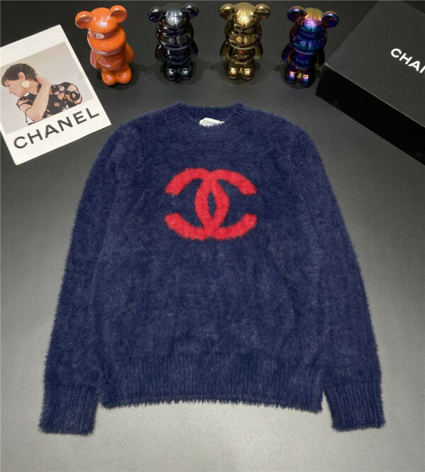 chanel new autumn and winter round neck sweater