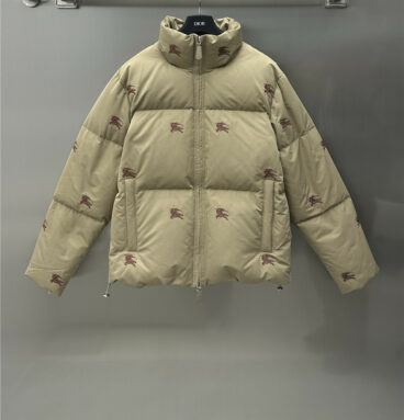 Burberry stand collar baguette down jacket