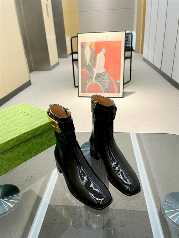 gucci autumn and winter martin boots