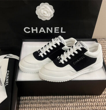 chanel flat casual shoes