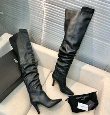 YSL autumn and winter large boots
