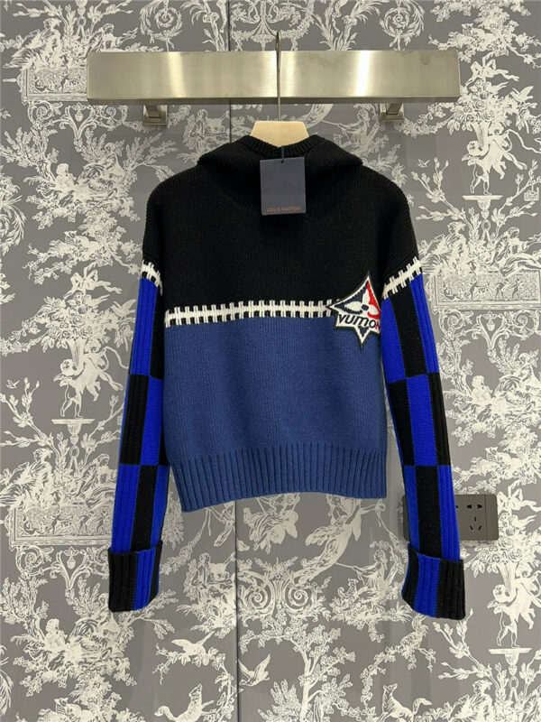 louis vuitton LV new autumn and winter hooded sweater