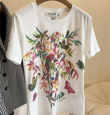 dior early spring new printed T-shirt