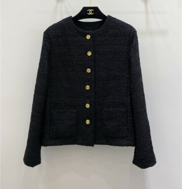 chanel soft tweed beaded jacket