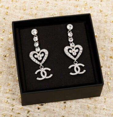 chanel love double c earrings