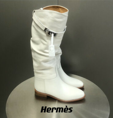 Hermès pile boots