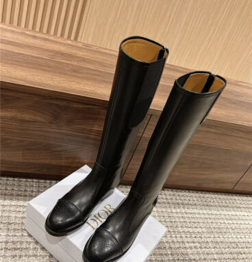 dior new slip-on knight boots