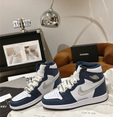 chanel nike co-branded casual shoes