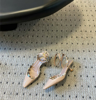 valentino new two strap high heels