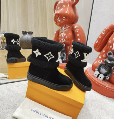 Louis vuitton LV British color matching classic boots