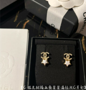 chanel small fragrant earrings