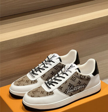 louis vuitton LV new color matching casual shoes