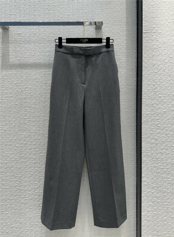 fendi new vintage elegant straight trousers