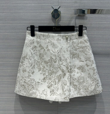 dior ruy butterfly flower element short culottes