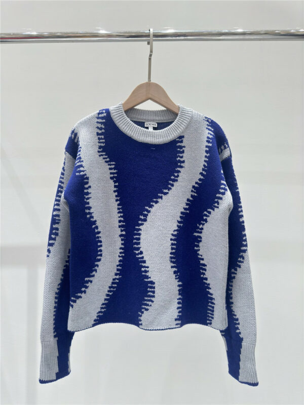 loewe new knitted sweater