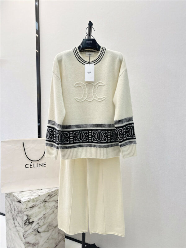 celine new knitted suit