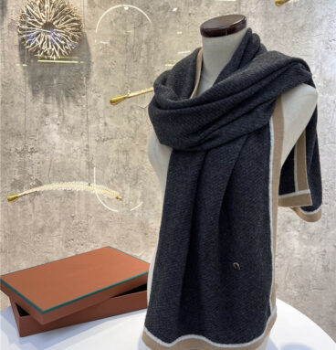 loro piana knitted cashmere square scarf