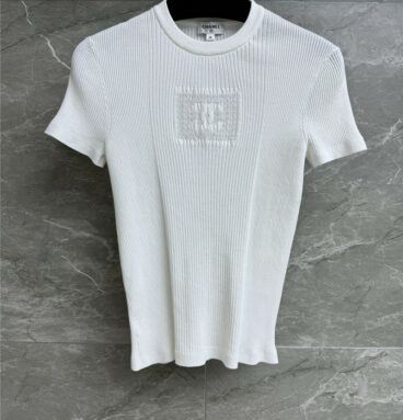 chanel knitted short sleeves