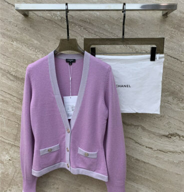 chanel macaron color sweater