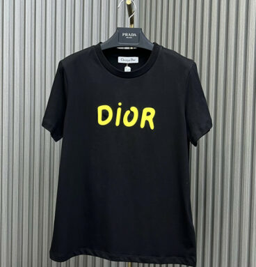 dior bubble crew neck T-shirt