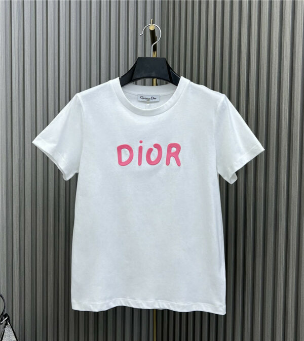 dior bubble crew neck T-shirt