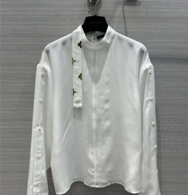 Louis Vuitton LV lace -up shirt