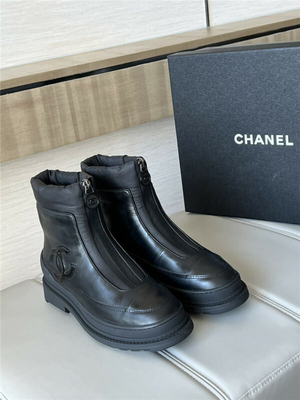 chanel autumn and winter wool snow boots