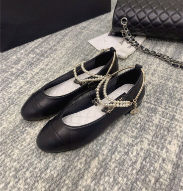 chanel mary jane ballet shoes