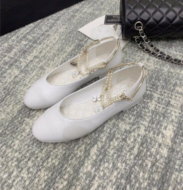 chanel mary jane ballet shoes