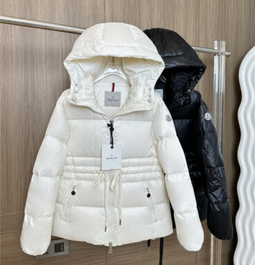 moncler Taleve series hooded waist goose down jacket