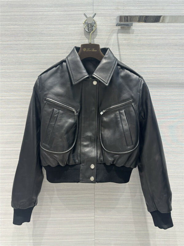 loro piana quilted leather jacket