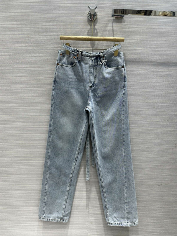 alexander wang mid-rise harem jeans