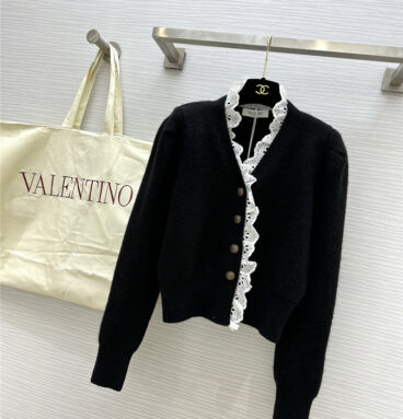 valentino new wool cardigan